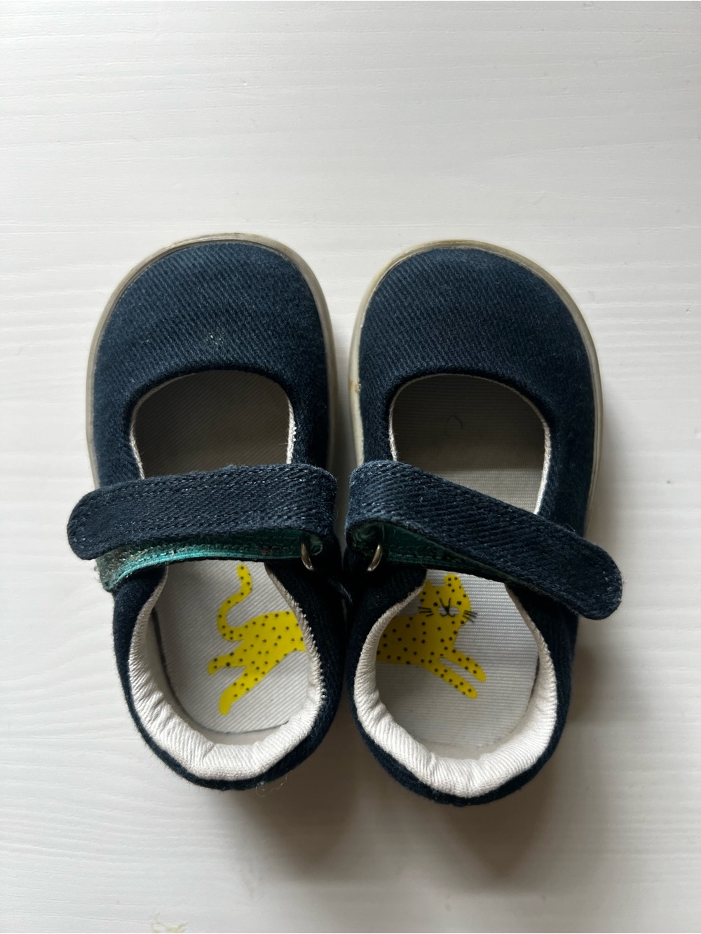 Ten Little Navy Mary Jane Shoes